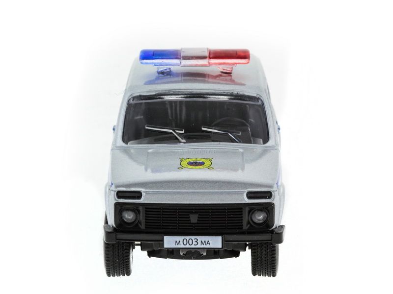 Машина АВТОПАНОРАМА инерц ВАЗ 2121 150, вк 1275,5 см, серебристая