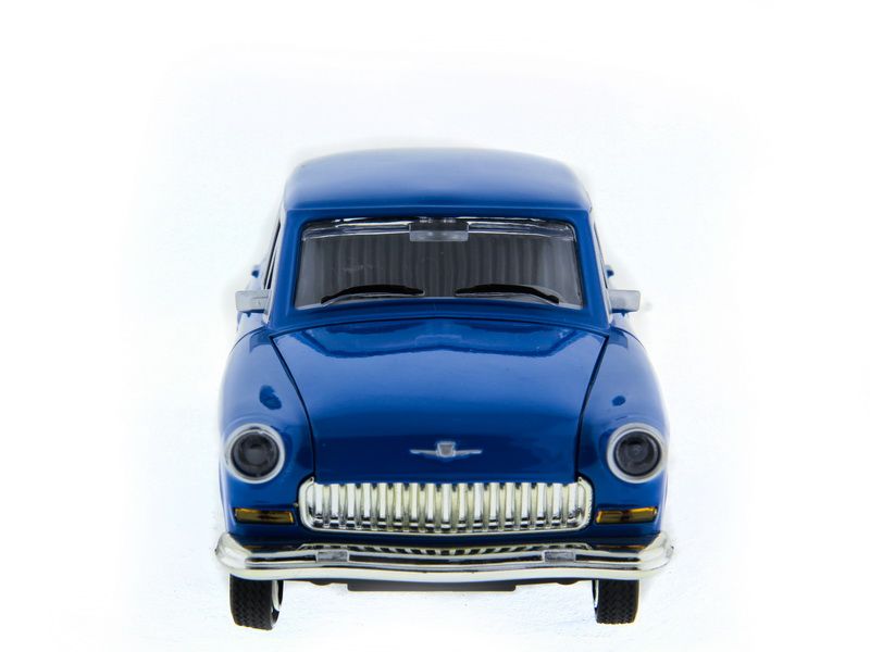 Машина АВТОПАНОРАМА ГАЗ21 Волга 124 вк  261211см, синяя