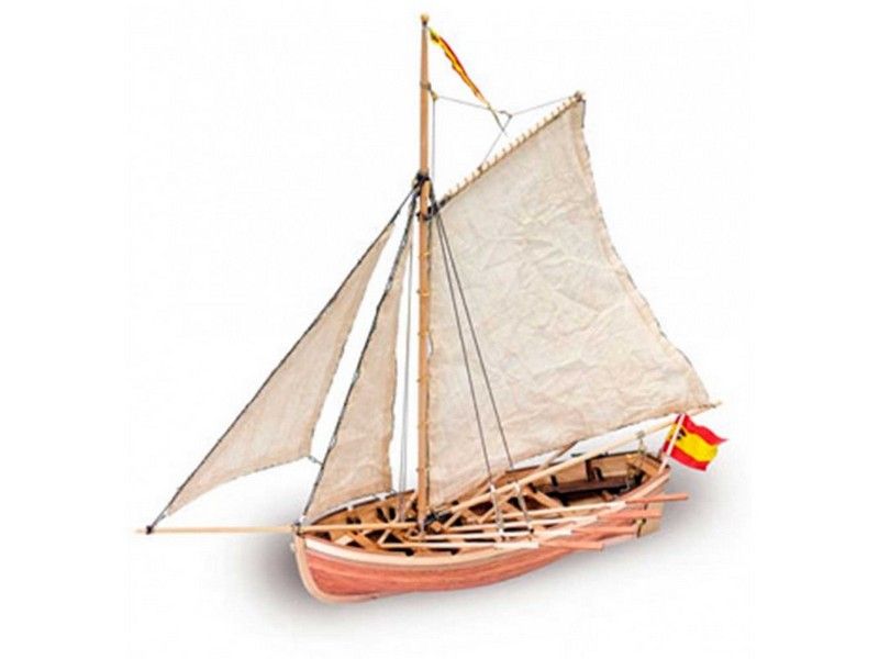 Сборная деревянная модель шлюпки корабля Artesania Latina SAN JUAN NEPOMUCENOS, 125