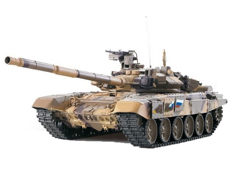 Радиоуправляемый танк Heng Long T90 Tank Original V70  24G 116 RTR