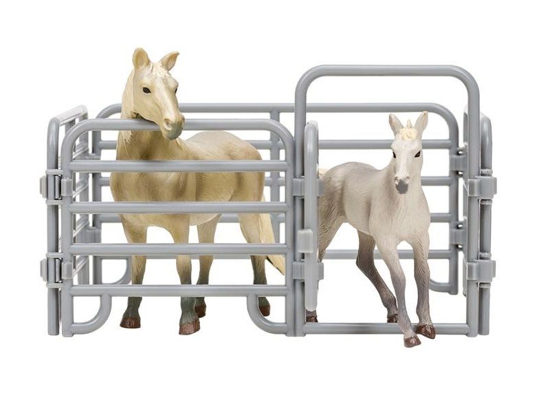 Фигурки животных MASAI MARA MM204001 серии Мир лошадей Арабская лошадь и жеребенок 3 пр