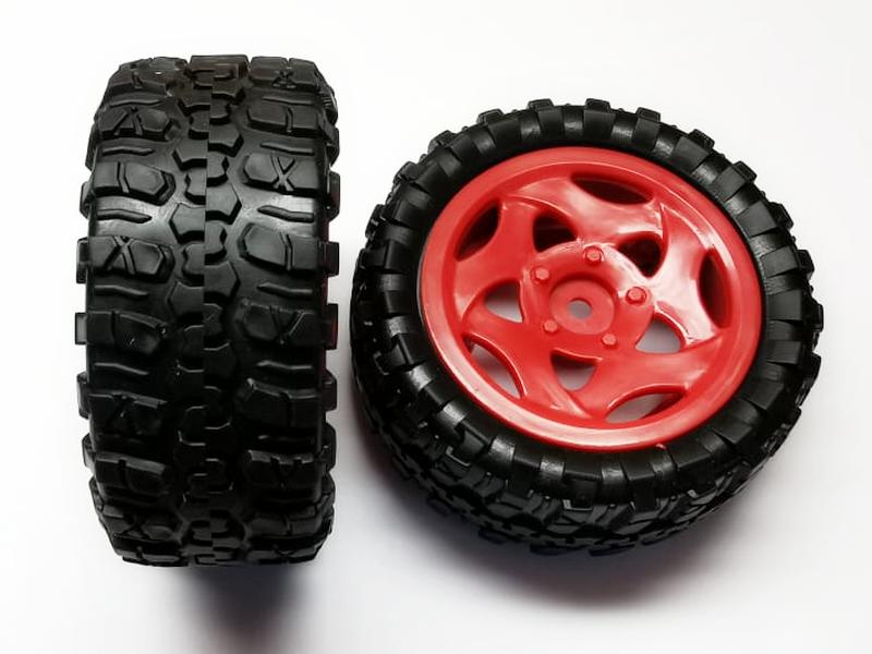 Колеса в сборе для шорткорса и багги Remo Hobby 116, тюнинг