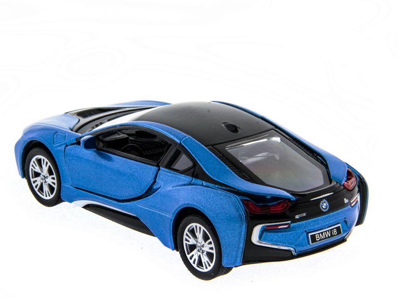 Машина Kinsmart BMW i8 инерция 112шт 136 бк