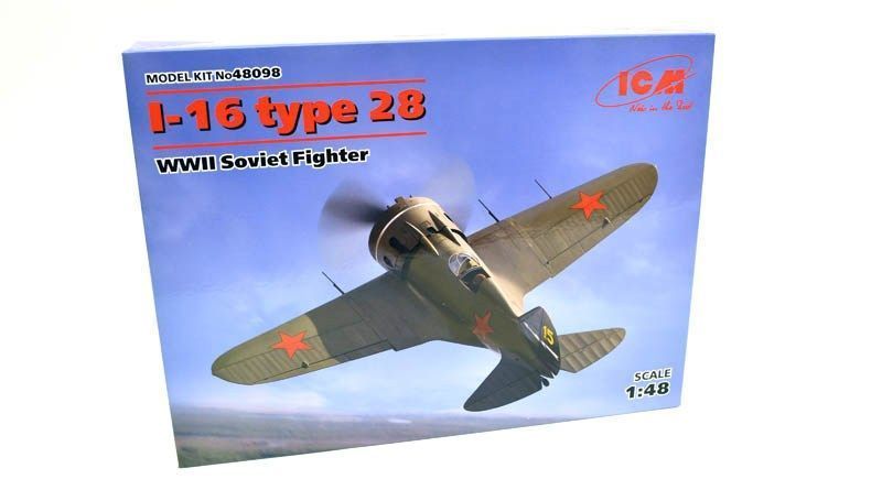 Сборная модель Советский истребитель ІІ МВ И16 тип 28 148