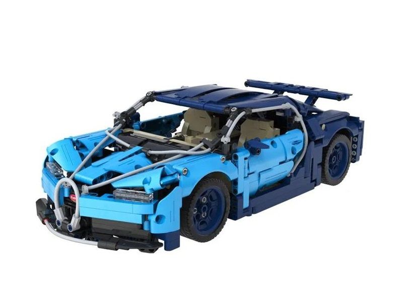 Конструктор CaDA спортивный автомобиль Blue Phantom 112 1200 деталей