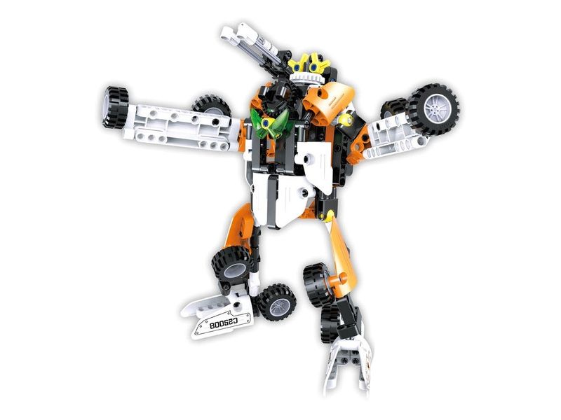 Конструктор CaDA Technic танктрансформер 2 в 1, инерционный 294 деталей