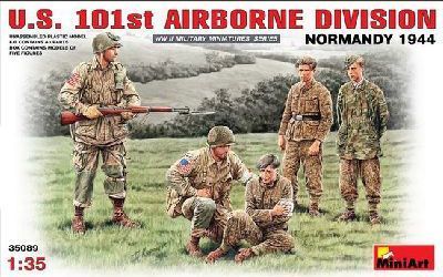 Сборная модель Американская 101я ВоздушноДесантная Дивизия Нормандия 1944 135