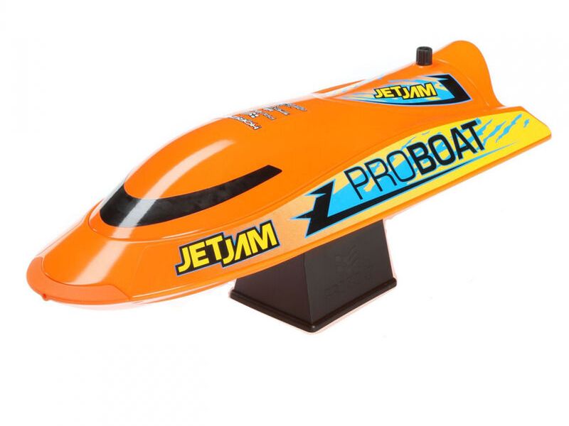 Радиоуправляемый катер ProBoat Jet Jam 12 Pool Racer оранжевый RTR