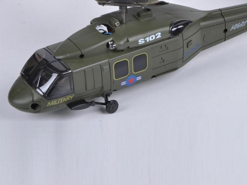 Радиоуправляемый вертолет Syma S102G Gyro UH60 Black Hawk IR RTF