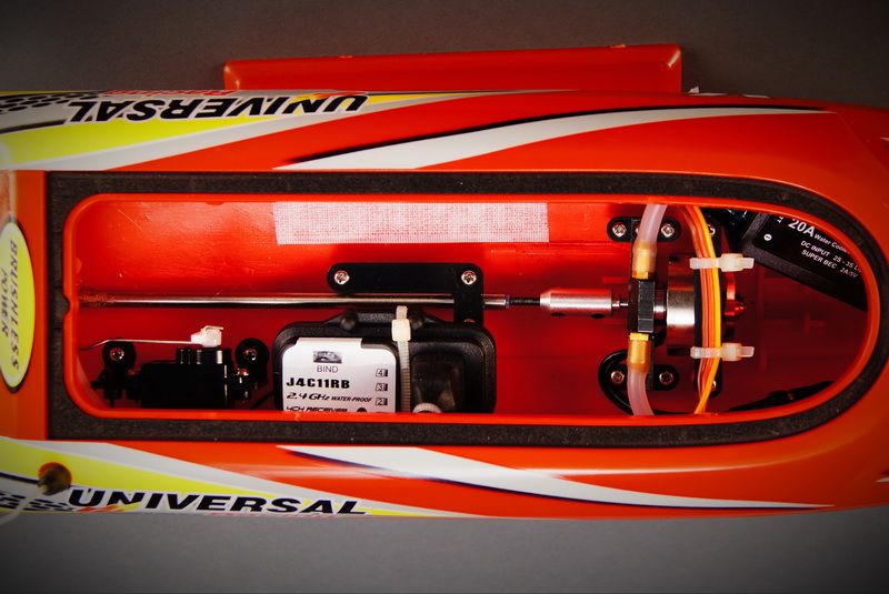 Радиоуправляемый катер Joysway Super Mono X Brushless 24G RTR