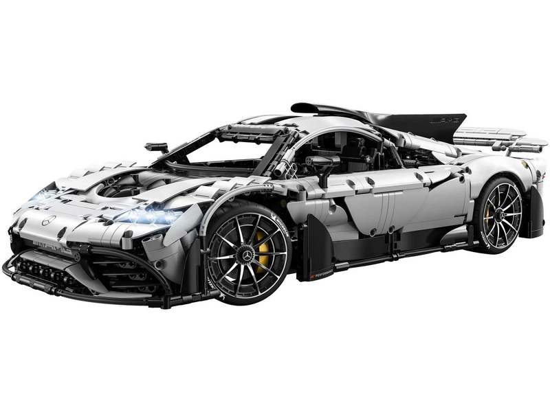 Радиоуправляемый конструктор CaDA MASTER спорткар MercedesAMG ONE 18 3290 деталей