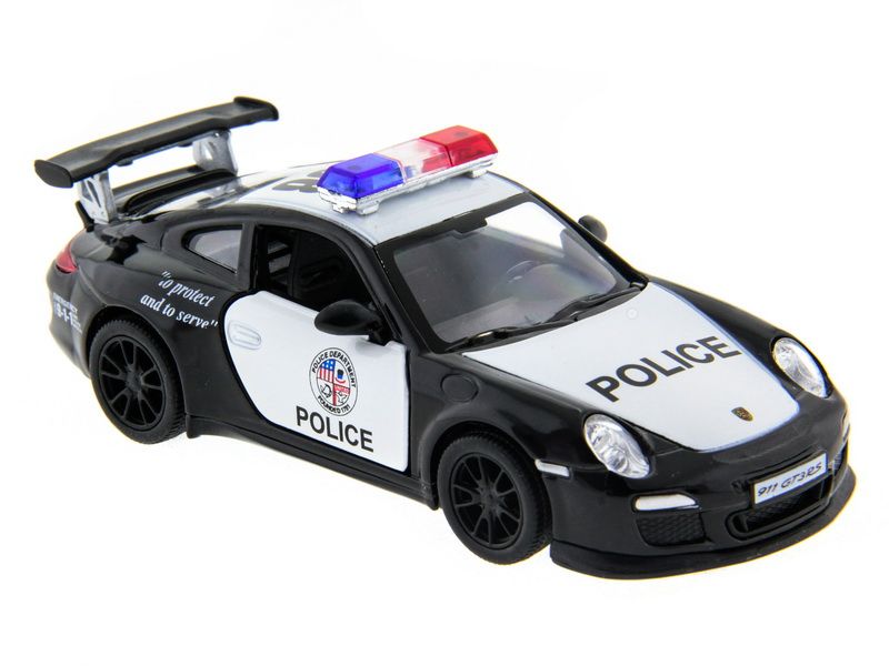 Машина Kinsmart 136 Porsche 911 GT3 RS Police в асс инерция 112шт бк