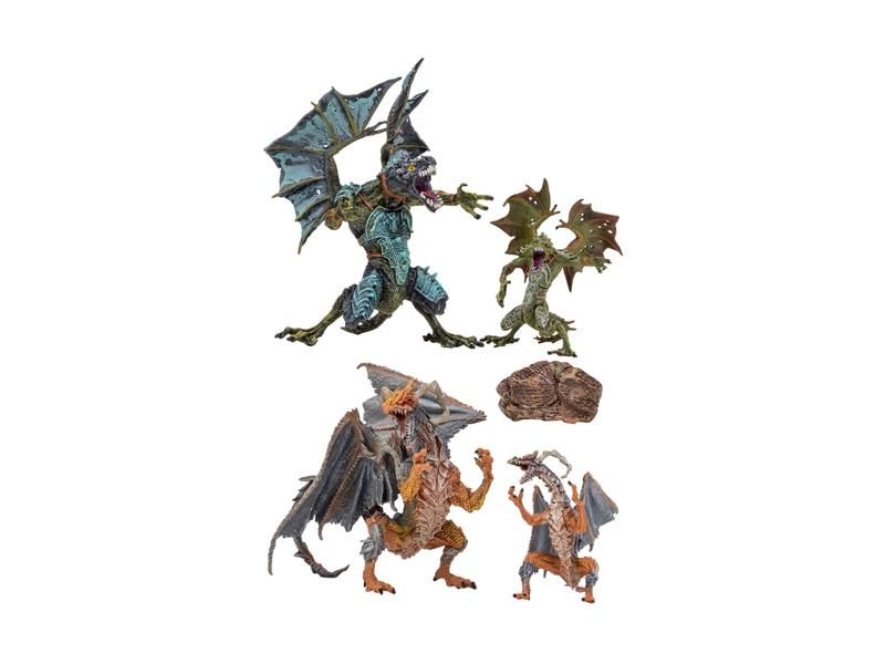 Драконы и динозавры MASAI MARA MM207002 для детей серии Мир драконов 5 пр