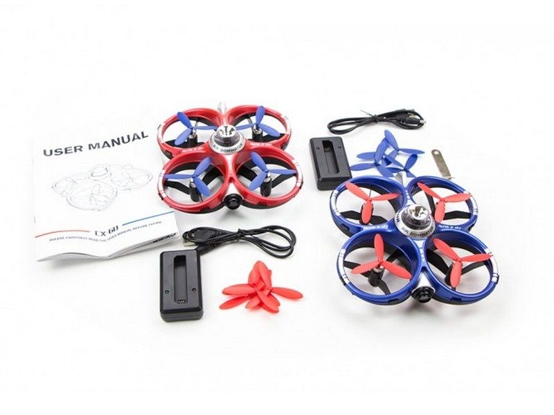 Радиоуправляемый квадрокоптерный ИК бой Cheerson CX60 2 дрона в комплекте RTF 24G