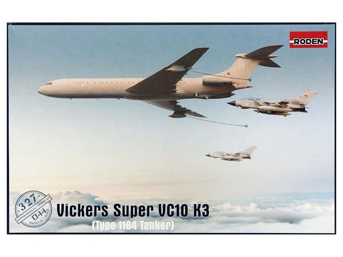 Сборная модель RODEN Самолет Vickers Super VC10 K3 Type 1164 Tanker, 1144