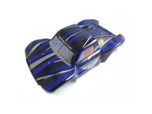 Кузов шорткорса синего цвета для моделей Himoto E10SC, E10SCL