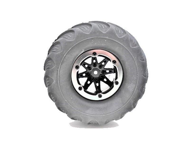 Колесо левое в сборе для монстра Remo Hobby BATMAN RH109196 110