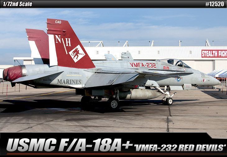 Сборная модель Самолёт USMC FA 18A VMFA232 Red devils 172