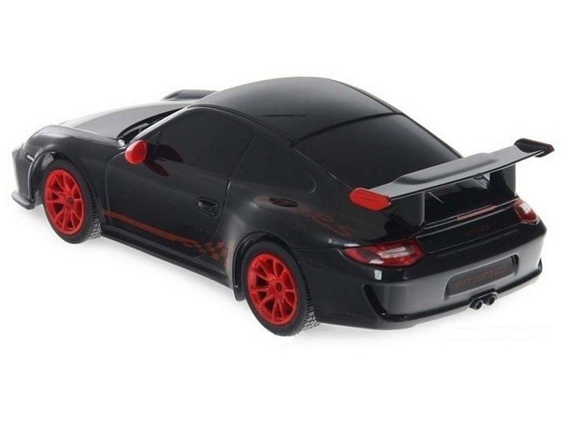 Радиоуправляемая машина Rastar Porsche GT3 RS 124, 18см, цвет чёрный 27MHZ