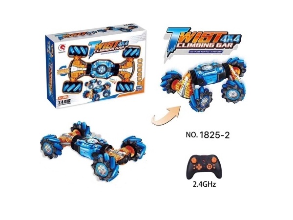 Радиоуправляемая машинка     перевертыш Hyper, музыка, свет, движение боком 4WD 24G 112 RTR