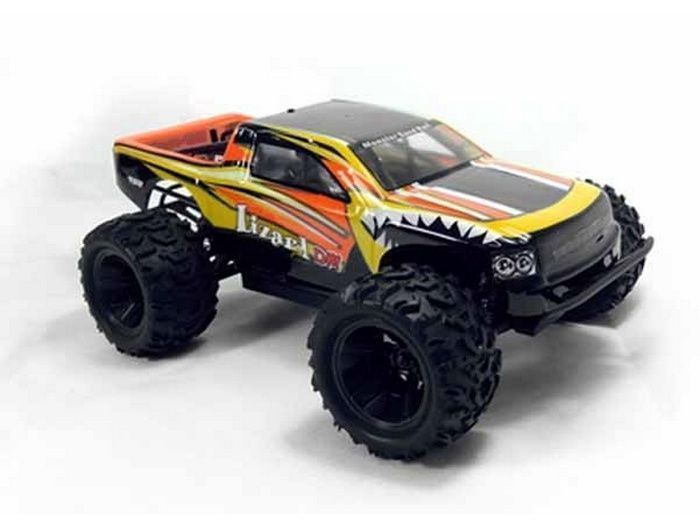 Радиоуправляемая автомодель трофи HSP Lizard DM Brushless 4WD 24GHz 118 RTR  NiMh и ЗУ