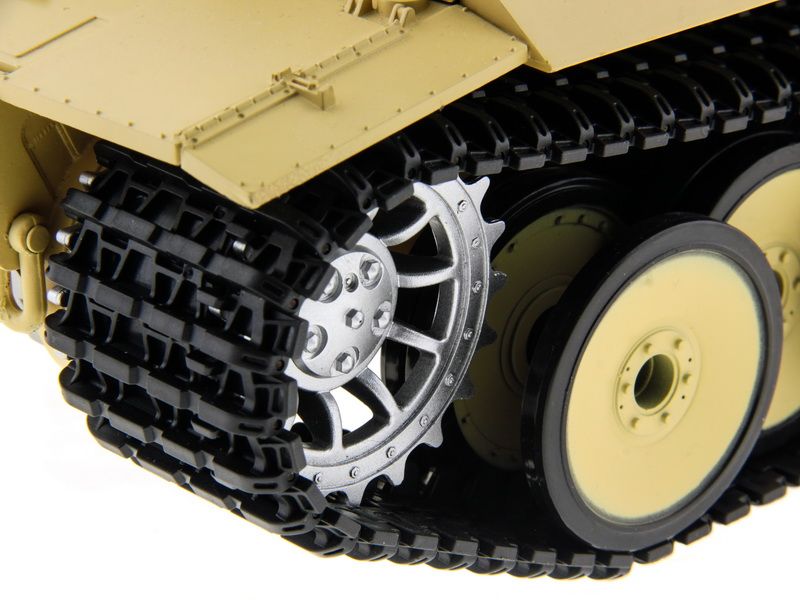 Радиоуправляемый танк Taigen 116 Tiger 1 Германия, ранняя версия для ИК танкового боя 24G RTR