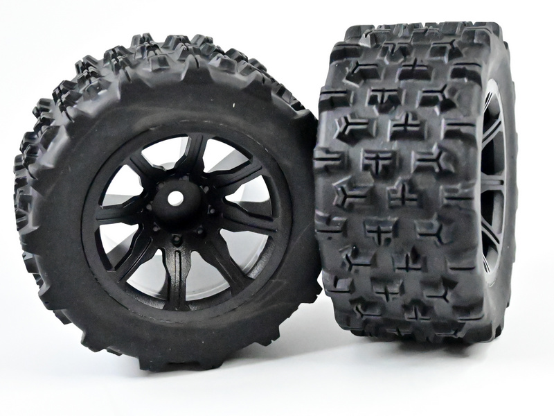 Колесо в сборе 14300D2 для автомодели MJX 14209, 2 шт