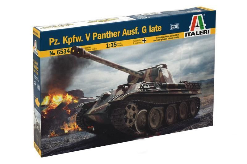 Сборная модель Танк PzKpfw V Panther G late 135