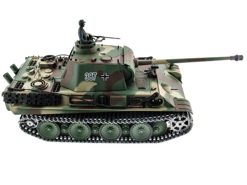 Радиоуправляемый танк Heng Long 116 Panther Пантера type G Германия, 24G RTR PRO