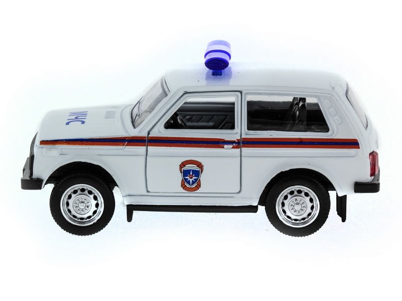 Машина АВТОПАНОРАМА инерц ВАЗ 2121 150, вк 1275,5 см, белая