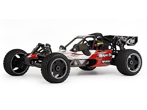 Радиоуправляемый багги HPI ДВС Baja 5B 20 2WD 24GHz 15 RTR красный