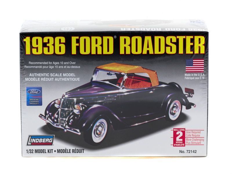 Сборная модель Автомобиль HAWKLINDBERG 1936 Ford Convertible Roadster 132, шт