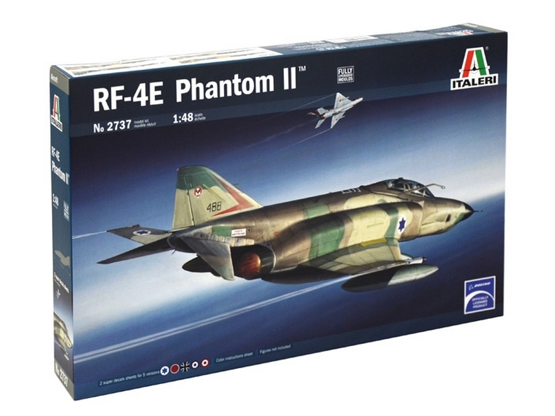 Сборная модель Italeri Самолёт RF4EF Phantom II, 148