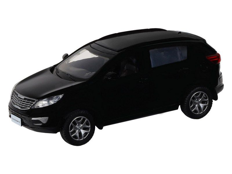 Машина АВТОПАНОРАМА KIA SPORTAGE R, черный, 139, инерция, вк 17,512,56,5 см