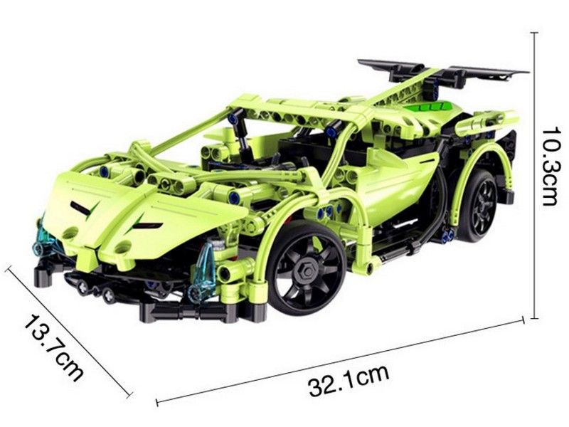 РУ конструктор CaDA Technic спортивная машина 453 детали