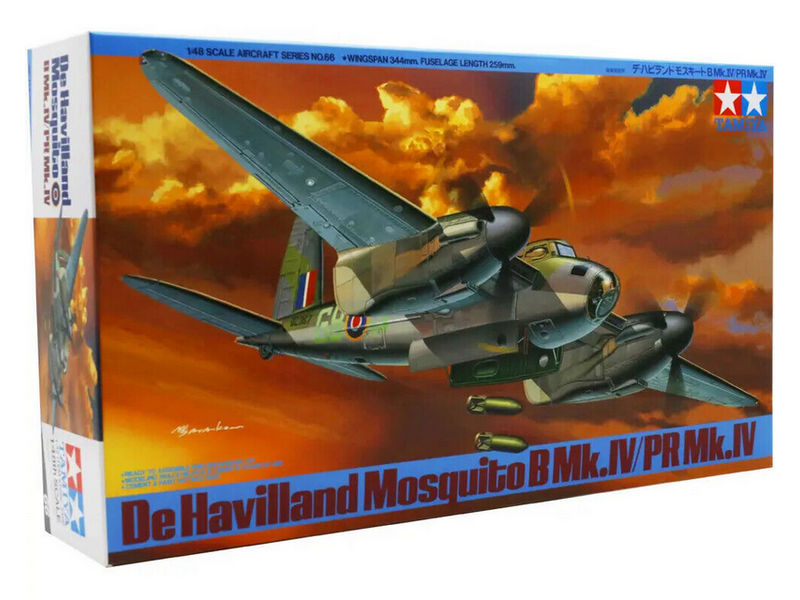 Склеиваемая модель Tamiya 148 Mosquito B MkIV  PR MkIV