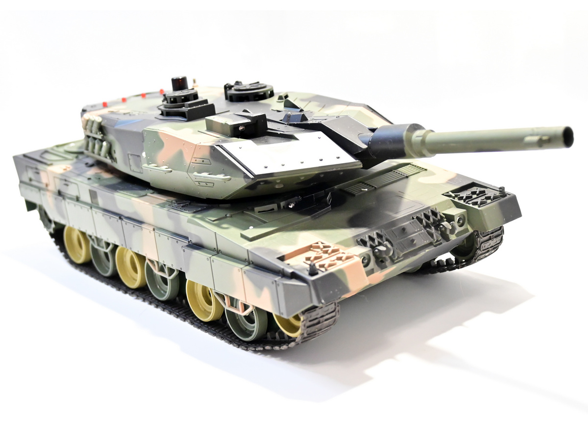 Радиоуправляемый танк Heng Long HL380901 124 Leopard A5, стреляет шариками, RTR