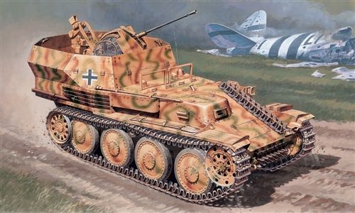 Сборная модель Танк SdKfz 140 Flakpanzer 38 Gepard 135