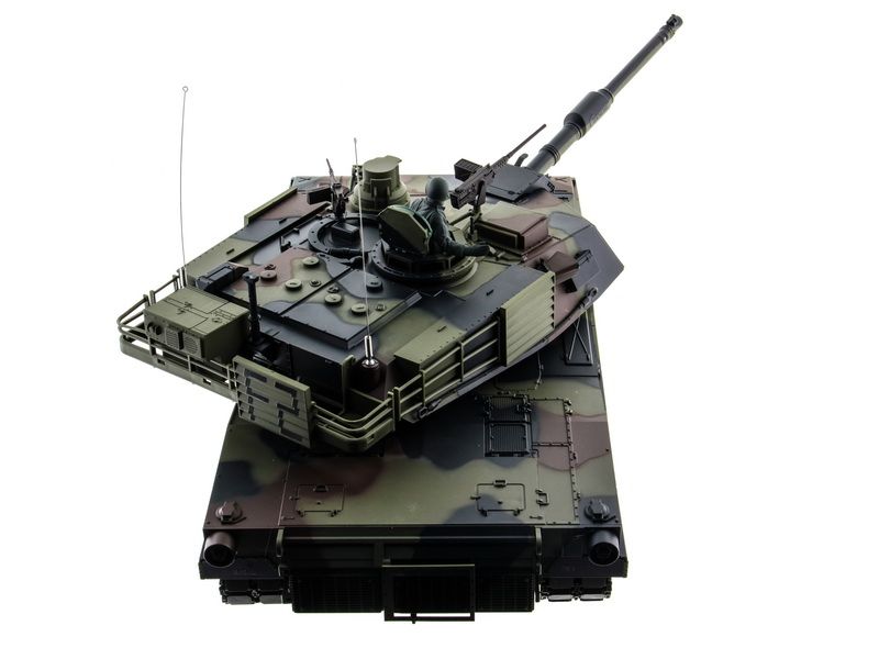 Радиоуправляемый танк Heng Long 116 M1A2 Abrams 24G RTR PRO