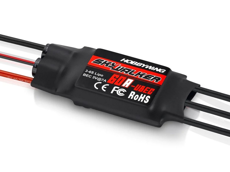 Бесколлекторный регулятор Hobbywing Skywalker60AUBEC 60A80A, Aircraft