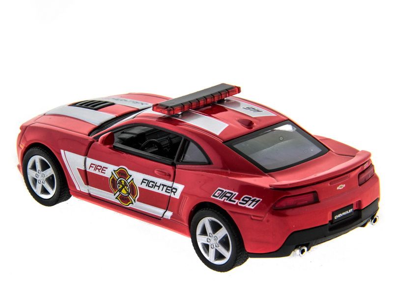 Машина Kinsmart 138 Chevrolet Camaro 2014 PoliceFire инерция 112шт бк