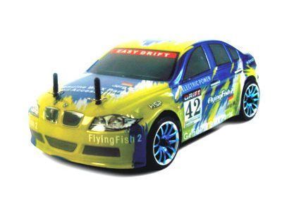 Радиоуправляемая автомодель для дрифта HSP Flying Fish 2 4WD 24GHz 116 RTR  АКК и ЗУ