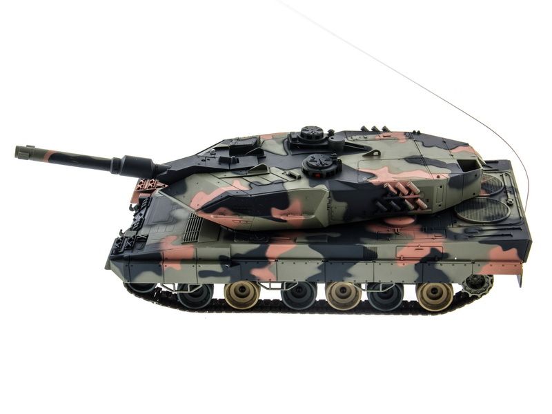 Радиоуправляемый танк Heng Long 124 Leopard A5, стреляет шариками, RTR