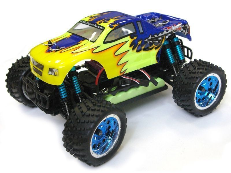 Радиоуправляемый монстр Himoto 116 EXM16 BRUSHLESS 4WD 24G RTR  LiPo