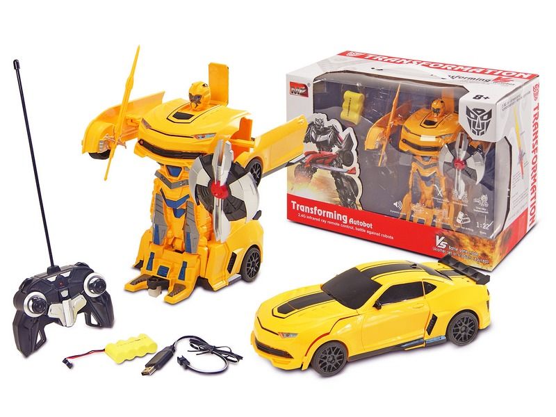 Радиоуправляемый трансформер MZ Chevrolet Camaro 2342X 122 акб и зу