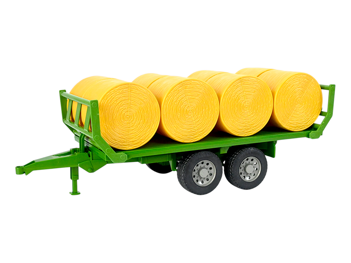 Прицеп для трактора Double Eagle для перевозки рулонов сена 116