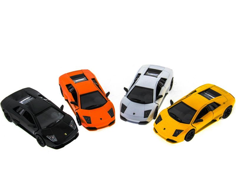 Машина Kinsmart LAMBORGHINI MURCIELAGO LP640 инерция 112шт 136 бк