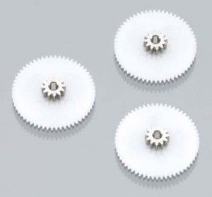Набор металлических шестерней 3 шт для HS965985MG59655985595559955996 5997