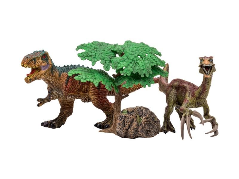 Динозавры и драконы MASAI MARA MM206018 для детей серии Мир динозавров набор фигурок из 4 пр