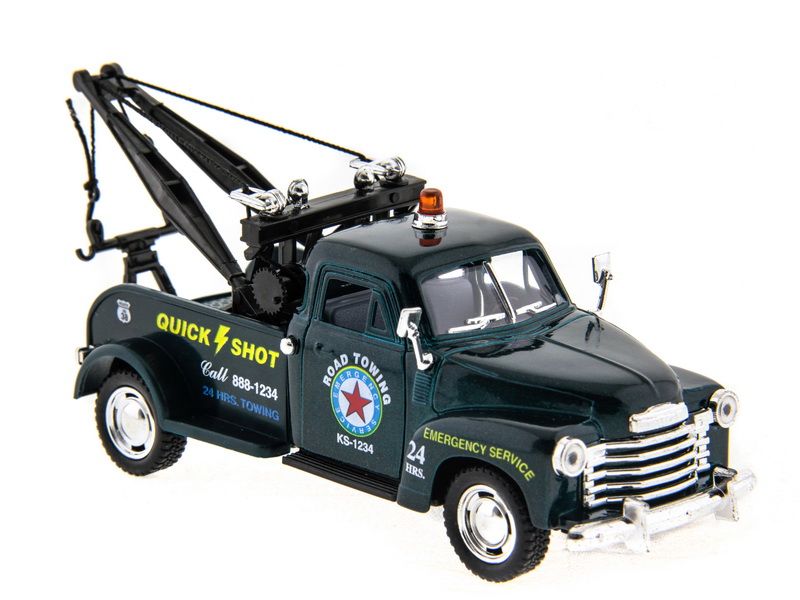 Машина Kinsmart 1953 Chevrolet 3100 Wreckler инерция 112шт 138 бк